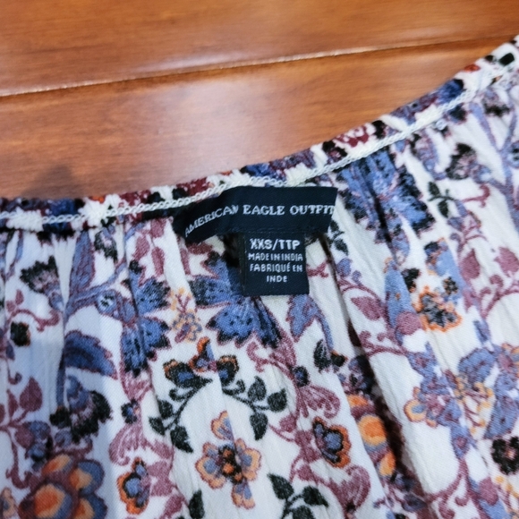 American Eagle Shorts Jumpsuit Keyhole Buttons Size XXS, but Fits Like Small - Picture 9 of 16